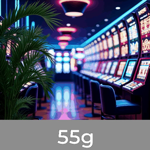 55g: Slots - Alta RTP, Jogos de Mesa - Estratégia, Dealer Ao Vivo - Imersão